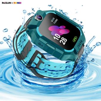 Jam Tangan Pintar Anak Dilengkapi Fitur Canggih Tahan Air Berkualitas Smart Phone Watch - Red
