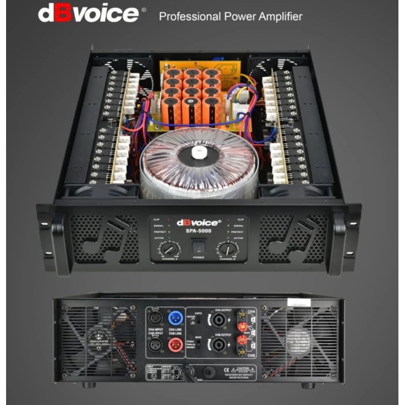 Power dB Voice SPA 5000 Original Amplifier dbvoice SPA5000 Class GB