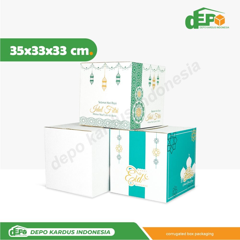 

Box Parcel 35X33X33 Kardus/Parcel Besar/Parcel/Parcell/Lebaran/Parcel lebaran/Idul Fitri/Fitri/Eid Mubarak/Ied/Eid/Mubarak/Paket/Sembako/Hampers/Normal/tinggi33