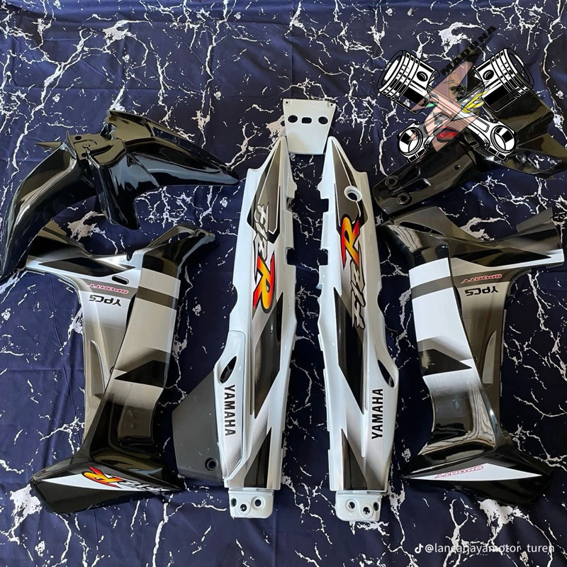 BISA COD Paket cover dek bodi body fullset lengkap halus YAMAHA FIZ R FIZR F1ZR F1Z R plus sticker w