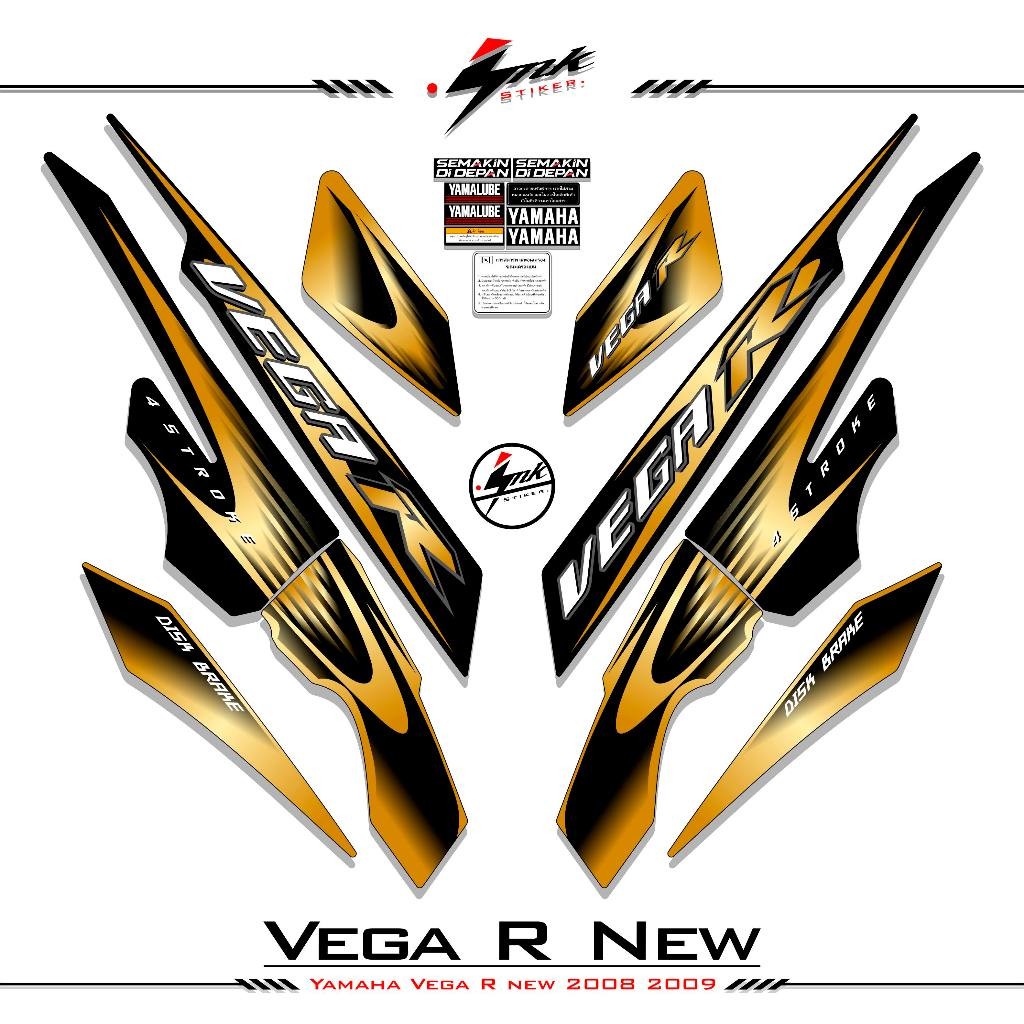 Striping Vega R New Stiker Vega R New 2008 2009 Sticker Vega Rr Sticker Vega R New Zr Variasi Ori