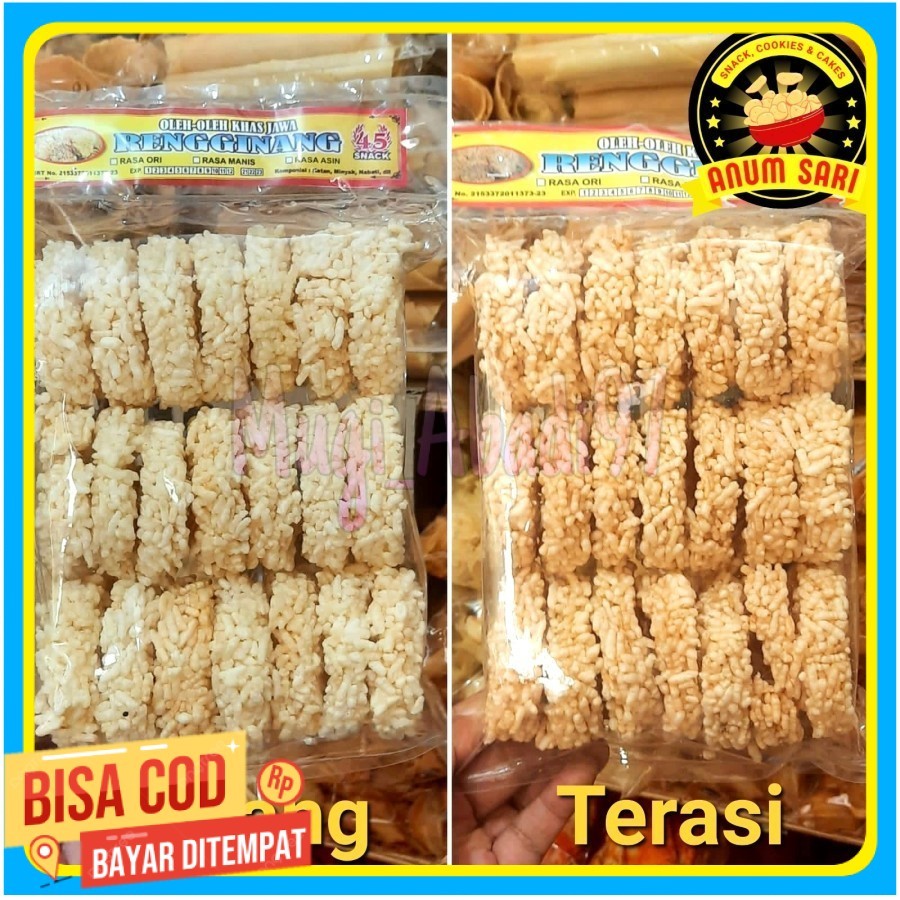 

Rengginang MATANG bawang, terasi Asli Solo - Anum Sari 1 KG