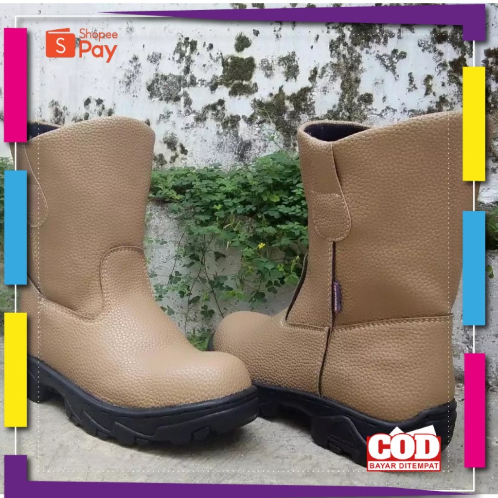 [PREMIUM ORIGINAL] Sepatu Safety Soes safety Septi Saveti King Gregor Joger Berkualitas Harga Murah