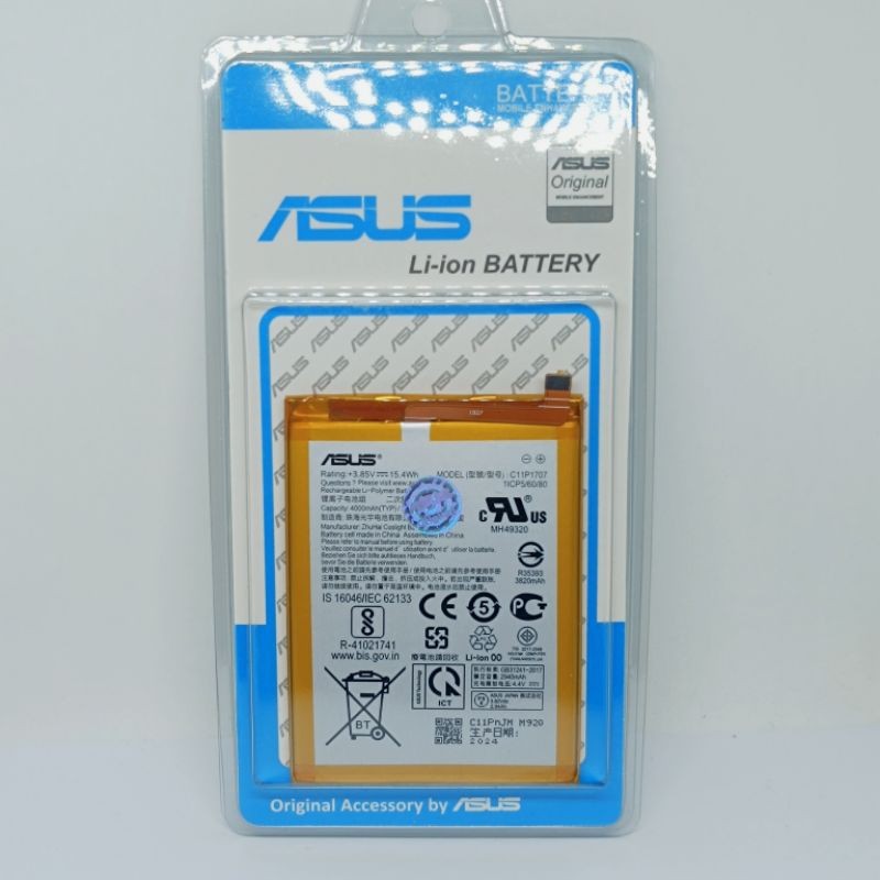 BATERAI BATRE ASUS MAX M1 ZB555KL Z00PD C11P1707 ORIGNAL PABRIK