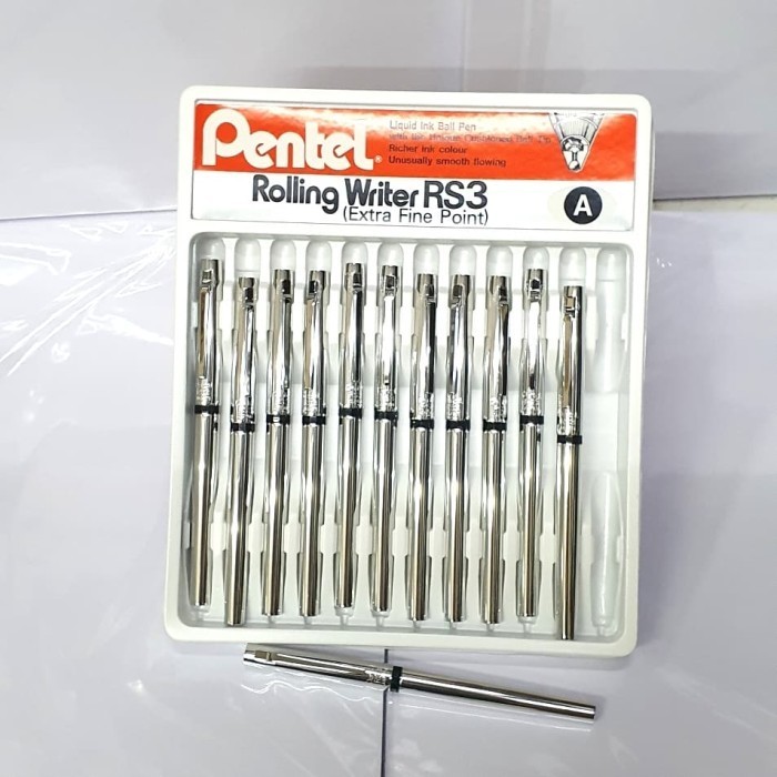 

PRODUK TERLARIS Pen Pentel Rolling Writer RS3