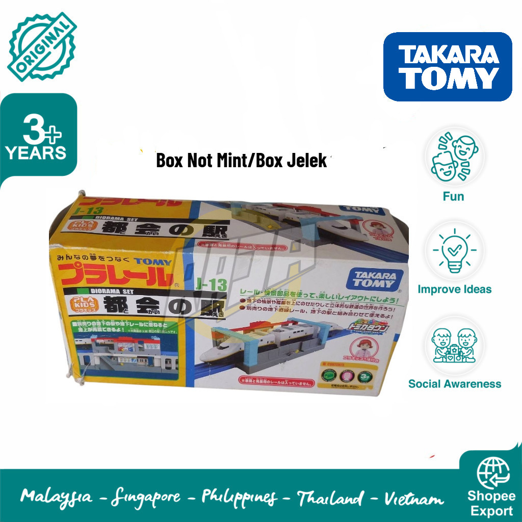 Takara Tomy Diorama Pla-rail Train Set J-13