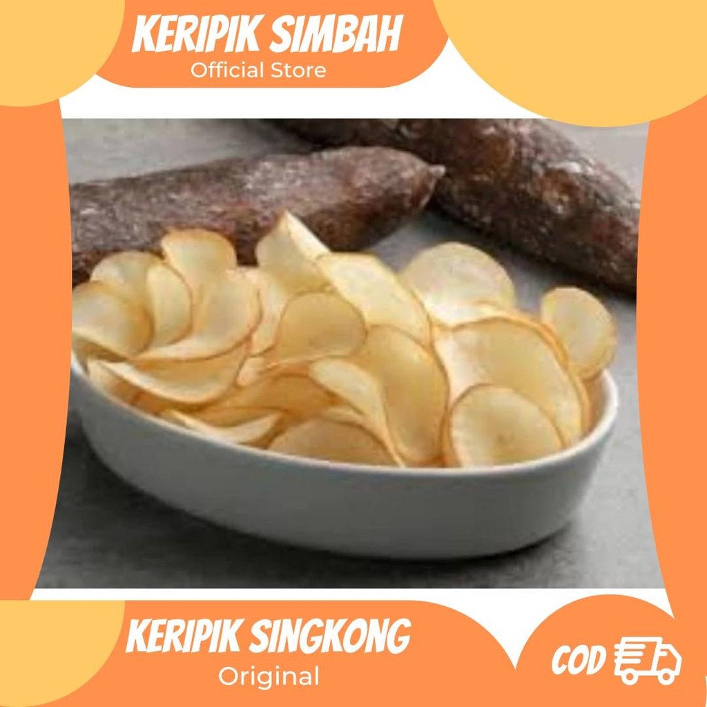 

Keripik Singkong Original Organik Bebas gula Rendah gula Alami Botol Camilan Snack Kripik Food