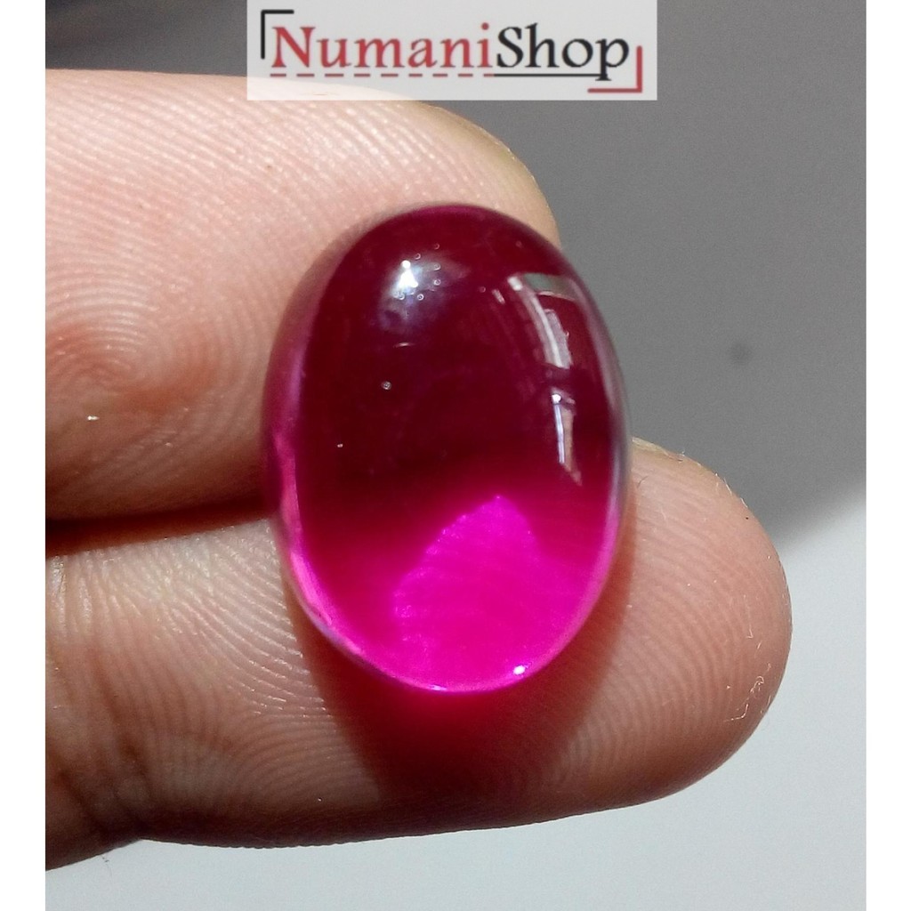 Batu Permata Merah Rose HQ