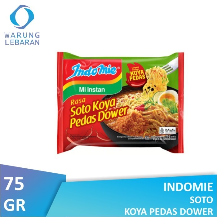 

Indomie Soto Koya Pedas Dower 75gr