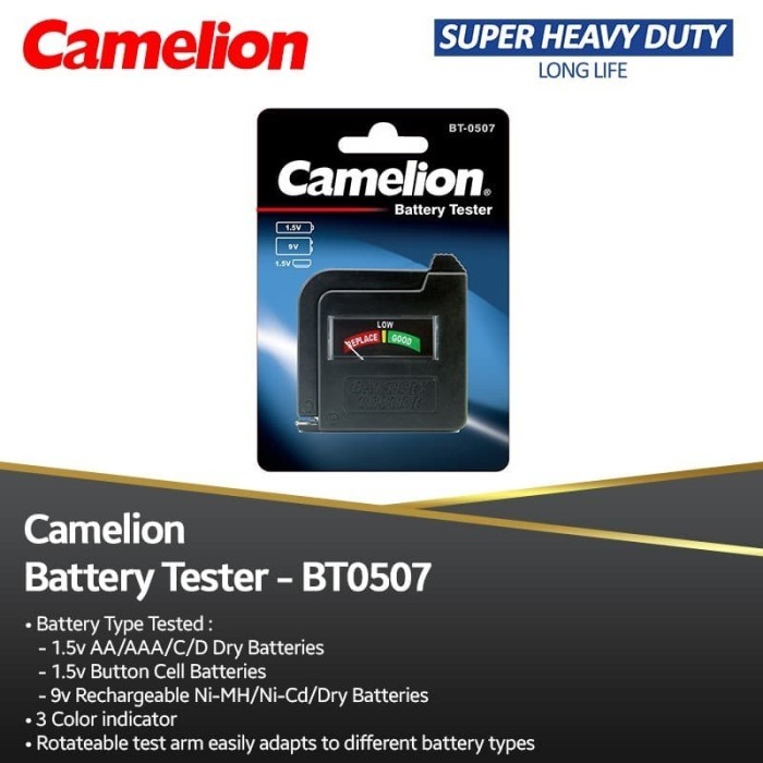 

Camelion Battery Tester BT - 0507