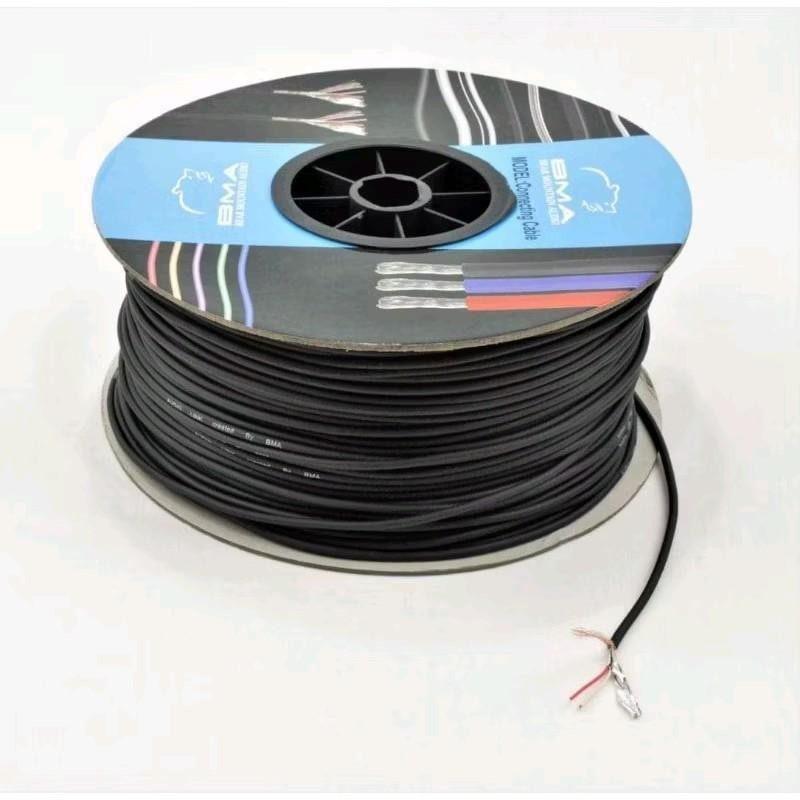 KABEL SKEREM HITAM STEREO BMA kabel Meteran