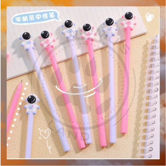 

HC Pulpen Pena Bentuk Karakter Astronot Bolpen Karakter Astronaut Lucu Unik Pulpen Karakter Gel Imut Pulpen Gel Pena Murah Import