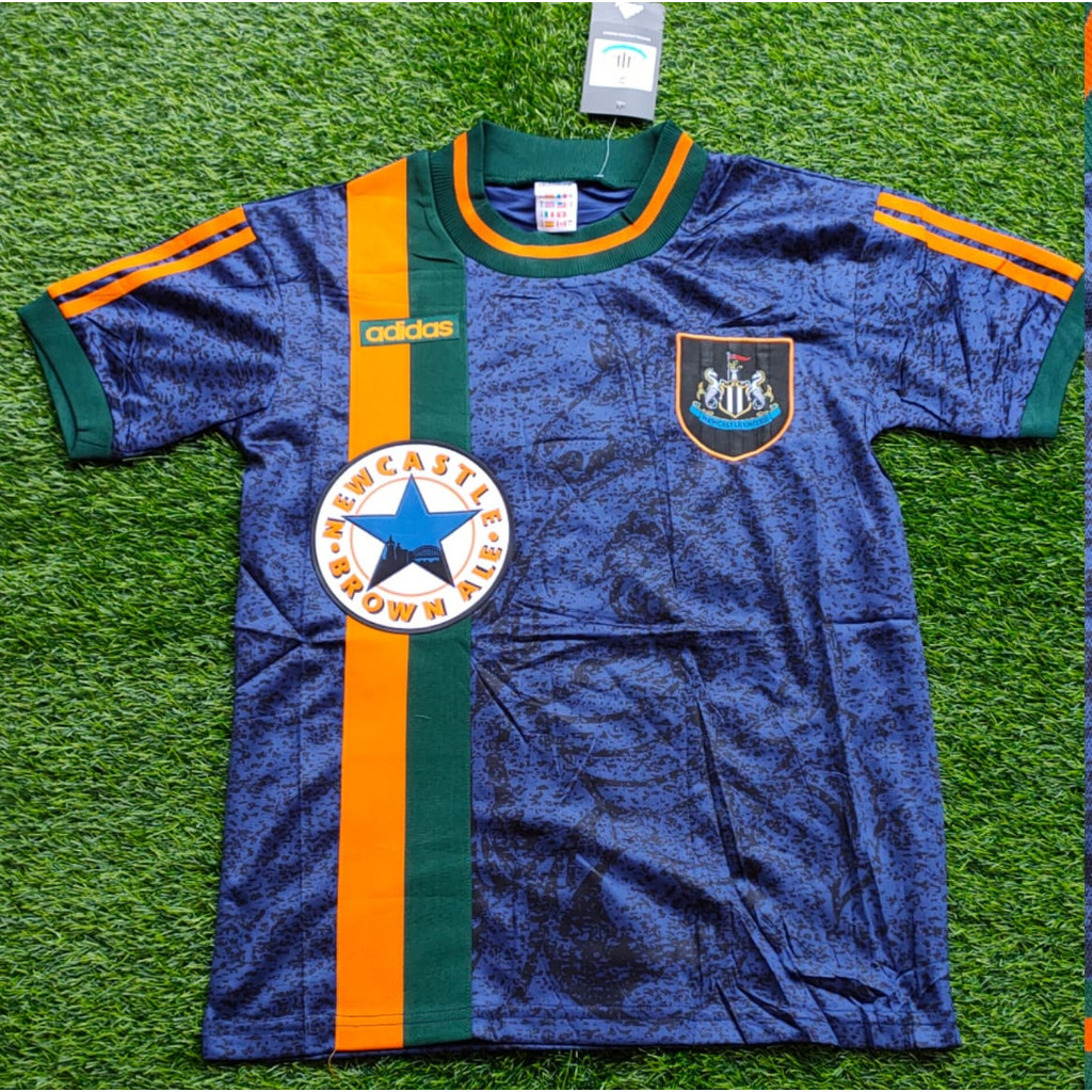 JERSEY BAJU BOLA RETRO VINTAGE NEWCASTLE UNITED AWAY 1997/1998