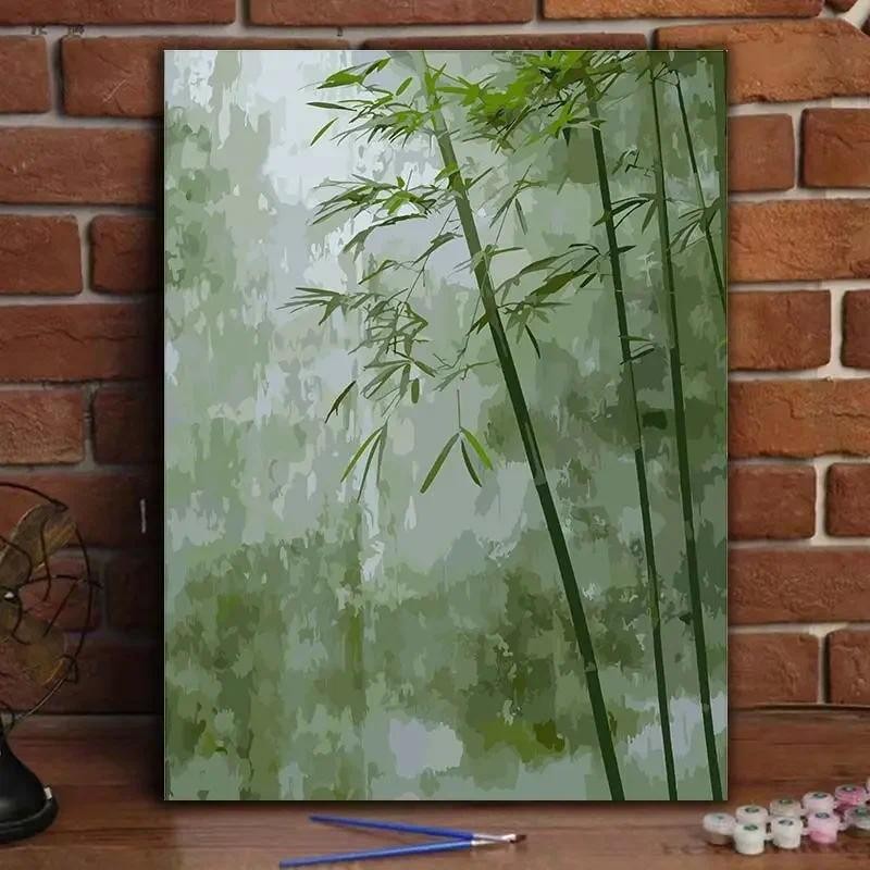 

4848081 Digital oil painting living room decorative painting sofa background wall hanging painting