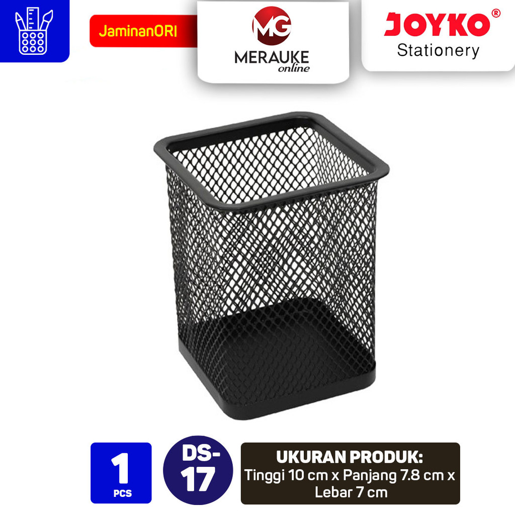

JOYKO Desk Set Tempat Alat Tulis Jaring Jala Kotak DS-17