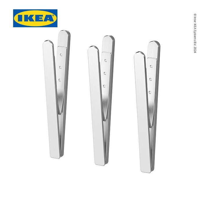 

IKEA KUNGSFORS Klip Magnetik Serbaguna Isi 3pcs