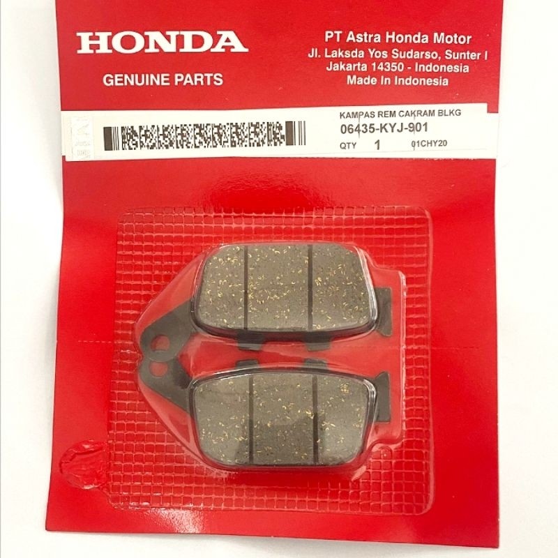 KAMPAS REM CAKRAM BELAKANG CBR 250 DISPAD REM BELAKANG CBR 250 KODE KYJ
