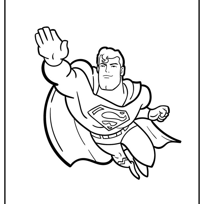 

kertas mewarnai, GAMBAR MEWARNAI tema SUPERMAN ( 10 lembar )