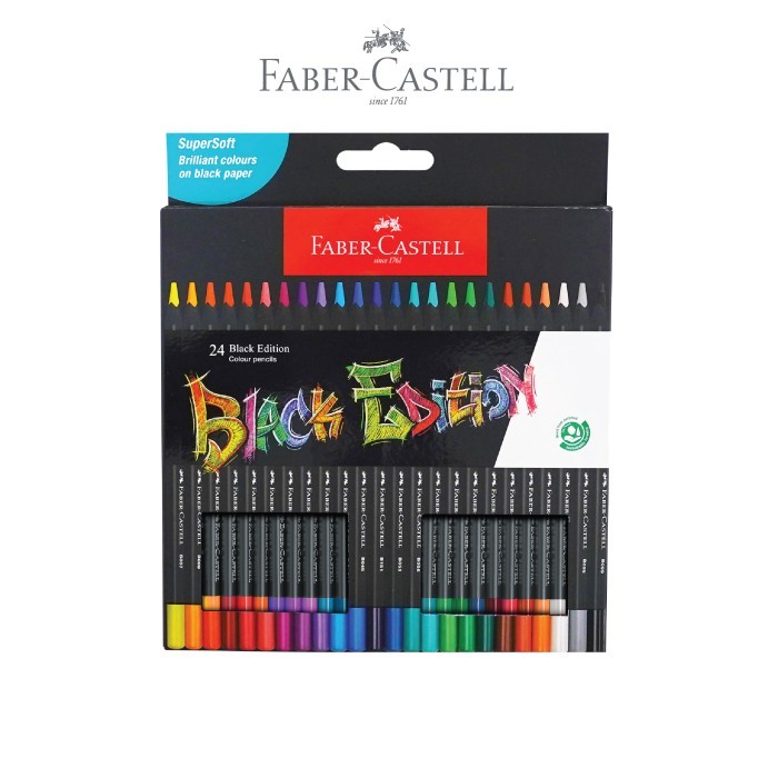 

Faber-Castell Black Edition Pencils Series - Set 12