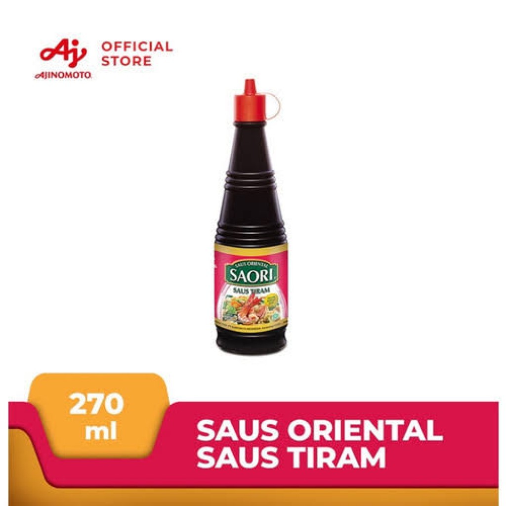 

[Saus] Saori Saus Tiram | Kemasan Botol 270ml