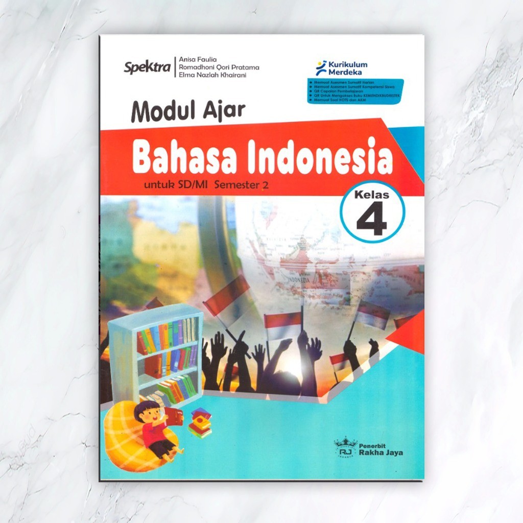 Spektra Modul Ajar Bahasa Indonesia untuk SD/MI Kelas 4 semester 2