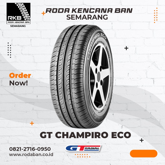 165 70 R13 - GT Radial Champiro Eco 165/70 R13 Ban Mobil Starlet