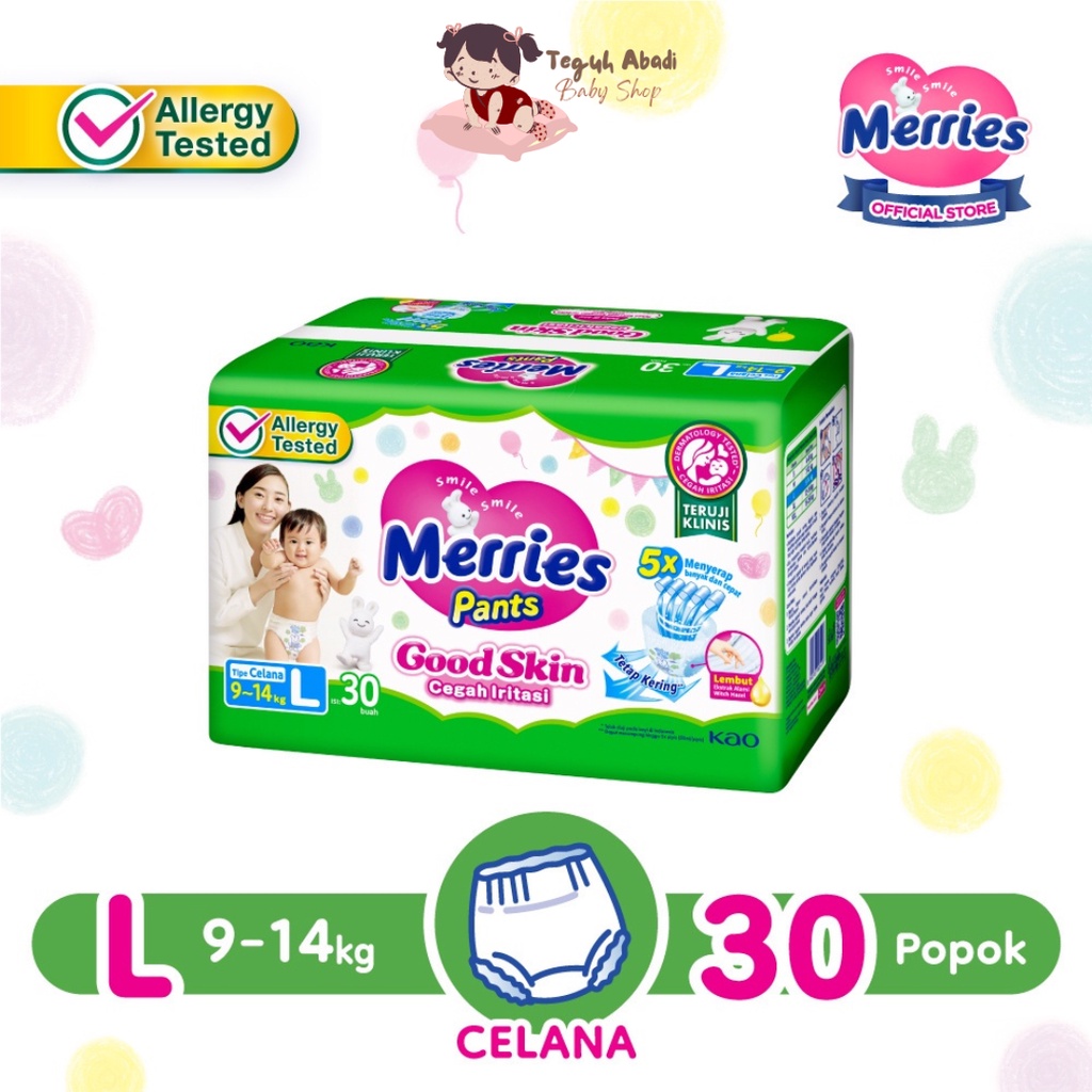 [TA] Merries Pampers Diaper PANTS Good Skin / Pampers Bayi Merries
