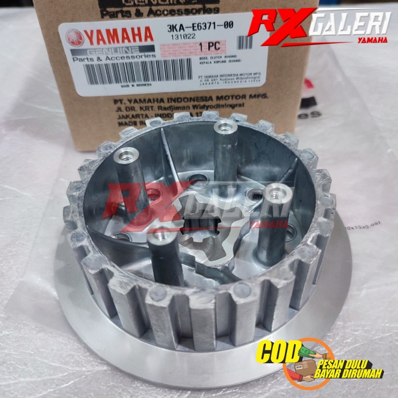 Kaki 4 Empat Rumah Mangkok Dudukan Kampas Kopling Original Yamaha RXKING RX KING RXK 3KA-E6371-00