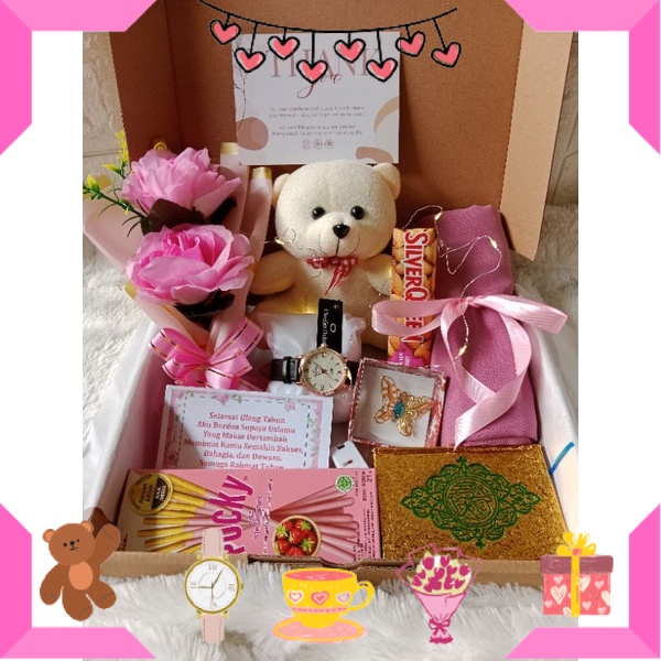 

KADO HAMPERS BAYI ANAK MUDA REMAJA PACAR KEKASIH BIKIN ROMANTIS ANNIVERSERY/ kado cewek ulang tahun/ wisuda/aniverseriy dll / ULTAH LAHIRAN WISUDA JADIAN