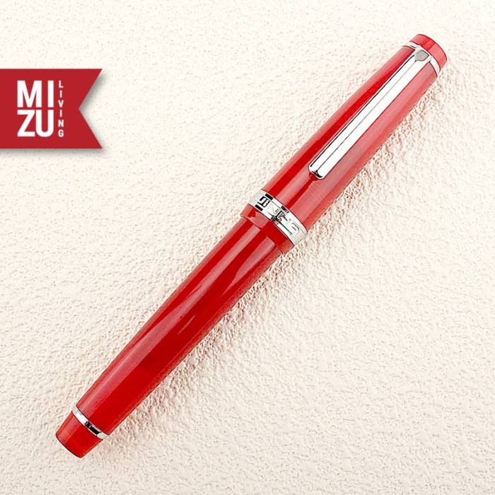 

[ML-0472] Bongkar Gudang JINHAO 82 #2 TRANSLUCENT & SE Fountain Pen Inspired By Sailor PGS - ROUGE CT