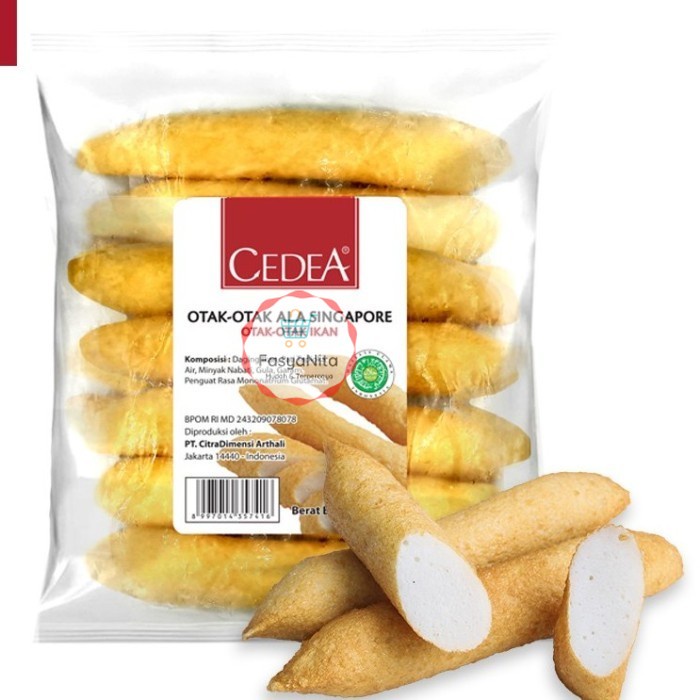 

CEDEA Otak - Otak Ikan ala Singapore [500 gr] KHUSUS GOSEND - FasyAnita Mart Denpasar