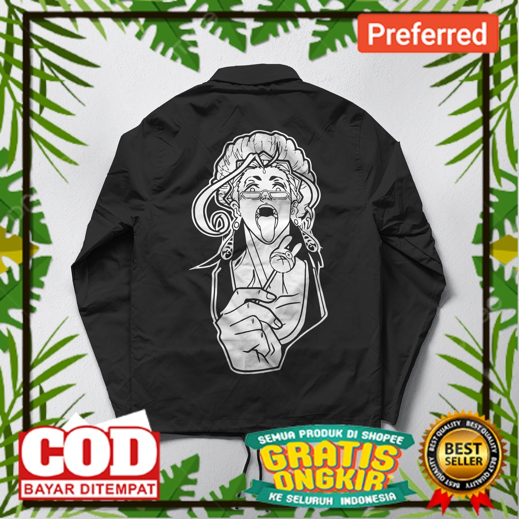 WARNA WARNI TRENDY MOTIF SPORTY /Jaket Coach Anime Shuumatsu no Valkyrie Buddha Jaket windbraker Jak