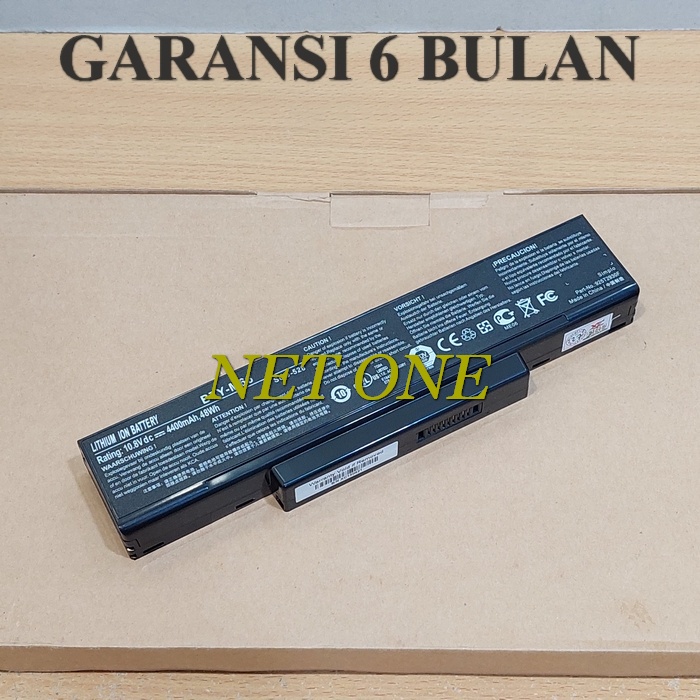 Baterai Axioo M740 M740BAT-3 M740BAT-6 M660N BAT-6 Squ-528 Bty-M660 -NETONE