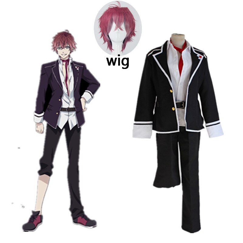 PREORDER Anime Diabolik Lovers Sakamaki Ayato Cosplay Costume School Uniforms Halloween Party Wear O