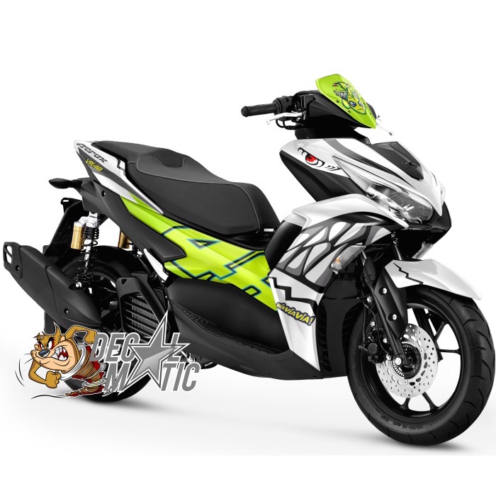 Decal Aerox Full body Stiker Aerox 155 NVX OLD/NEW Hiu Shark 46