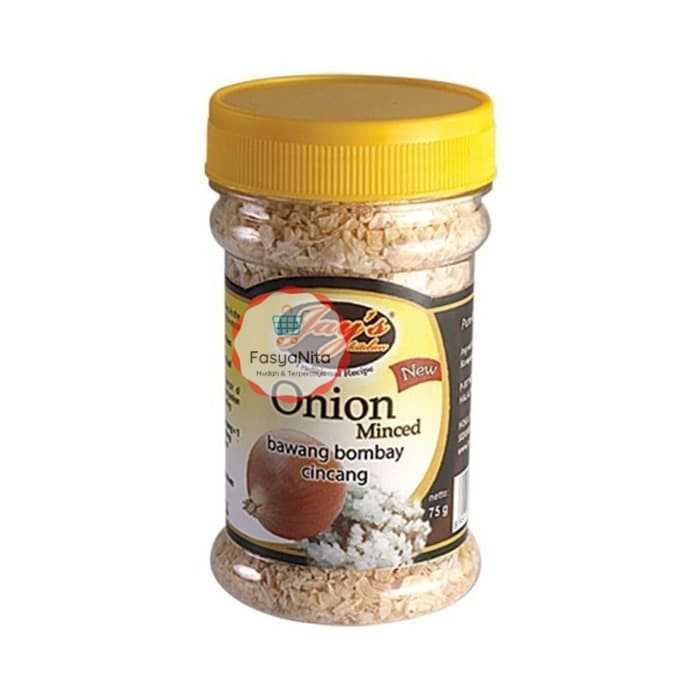 

Jay's Onion Minced / Bawang Bombay Cincang 75 gr - FasyAnita Mart Denpasar