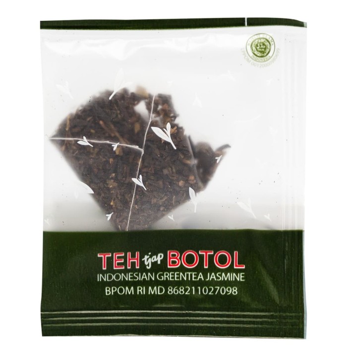

✨PROMO✨ -Teh Celup Cap Botol Hijau Aroma Melati Vintage 20 Bags - Floating Bag