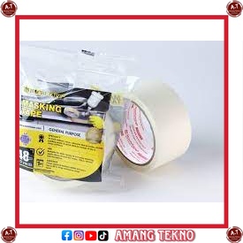 

LAKBAN KERTAS 2"/ MASKING TAPE 2 INCH/ LAKBAN KERTAS MURAH / ISOLASI KERTAS TERMURAH