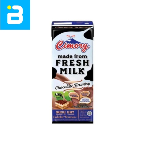 

Cimory Fresh Milk UHT Coklat Tiramisu 250ML