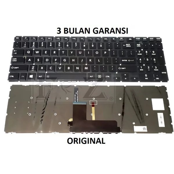 Keyboard Toshiba Satellite Radius P55 P55-A P55-B P55W P55W-B P55W-C