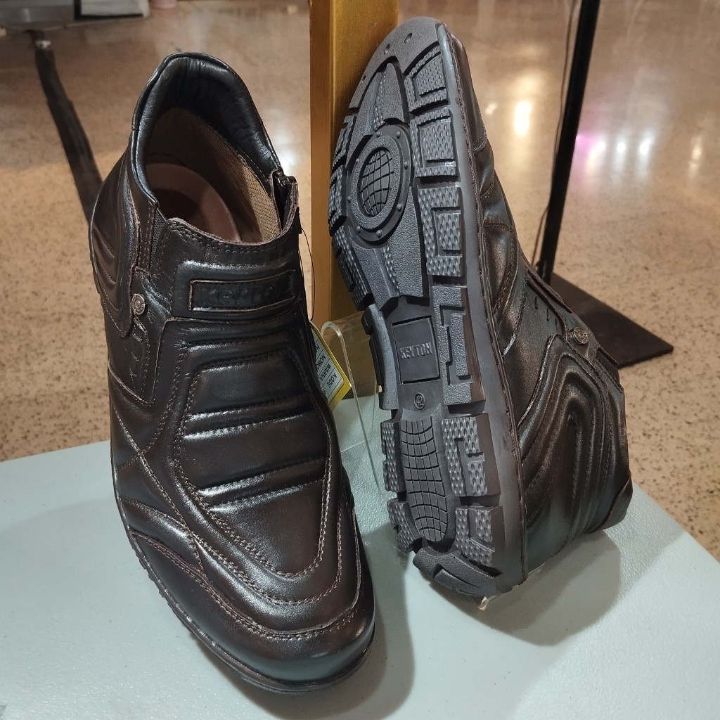 KEYTON SHOES - SEPATU BOOT CASUAL PRIA (BBT-650 COKLAT)