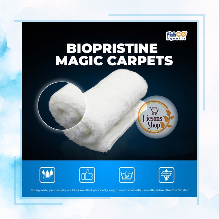 Magic Carpet Media Filter Pengganti Kapas Filter Air akuarium &amp; Kolam