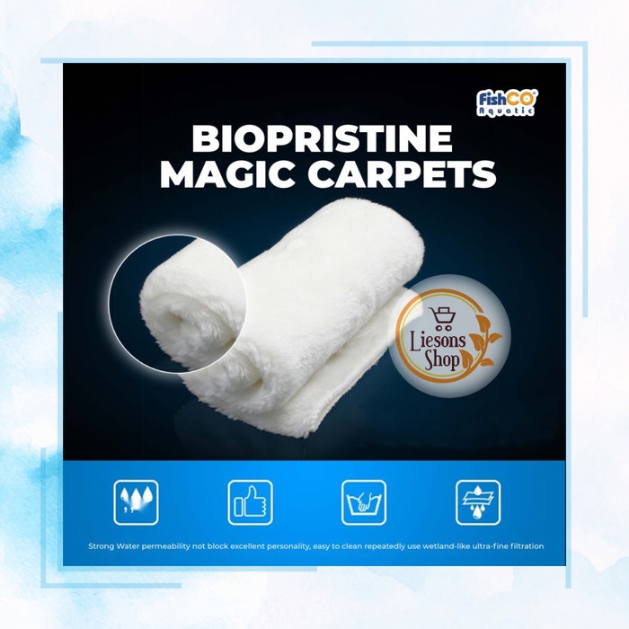 Magic Carpet Media Filter Pengganti Kapas Filter Air akuarium & Kolam