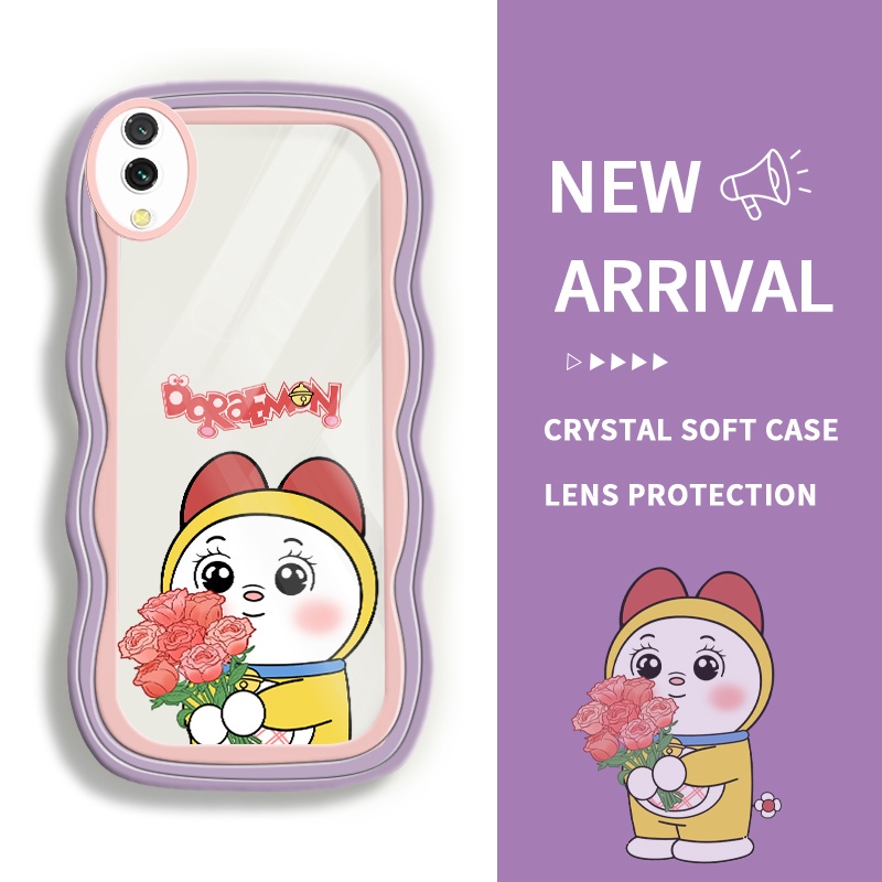 Case hp For Redmi 7 Y3 6A 8 8A Pro 8A Dual 8A 6 Doraemon yang lucu Anime dan manga Robot Kucing Lemb