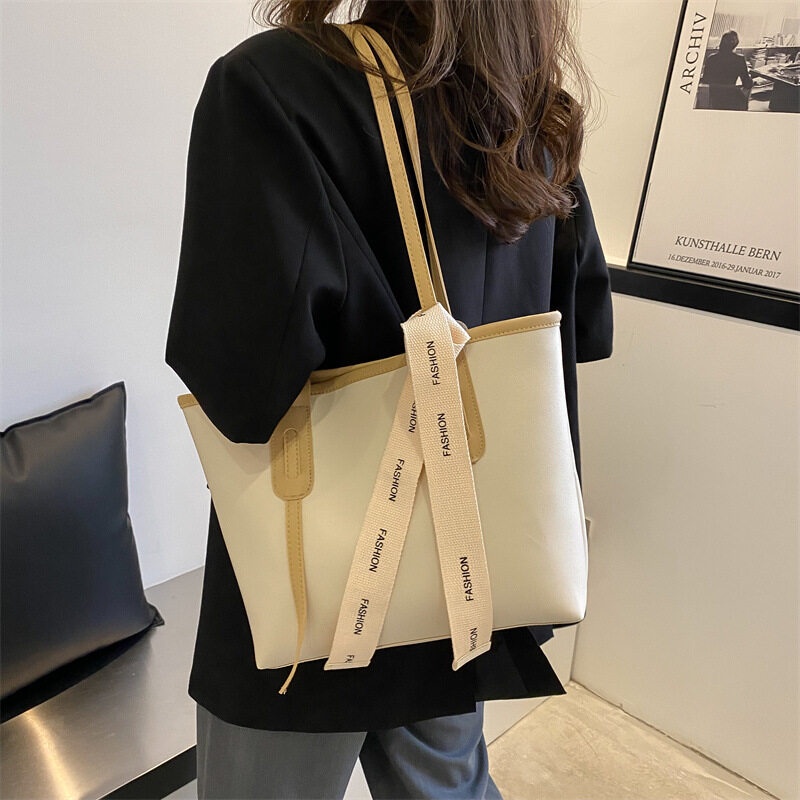 T7038 - Tas wanita Tas Tote bag import harga grosir bahan pu leather berkualitas bisa cod