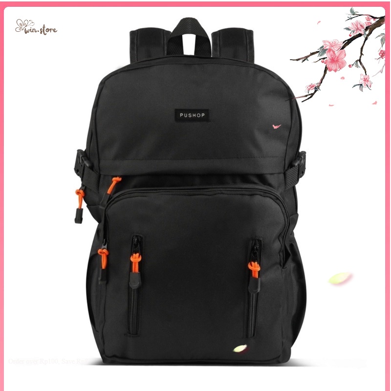 Tas Ransel Terkini / Tas Ransel Sekolah Kuliah Kerja Pushop Dustin