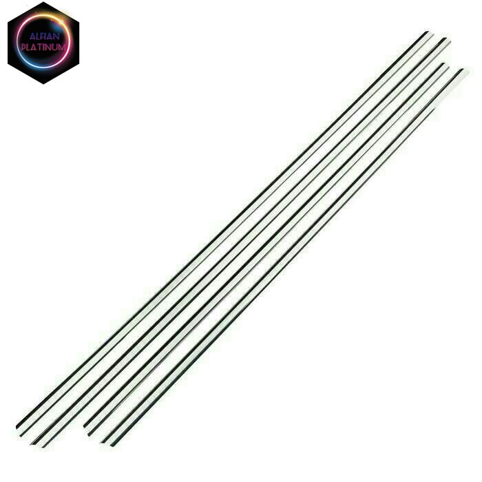 List Lis kaca samping Panther New Kapsul Touring 2000 Up Chrome BeSI Aksesoris variasi mobil