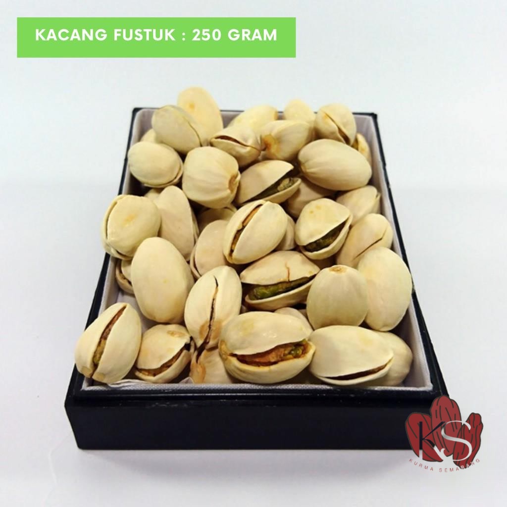 

Pistachio Kacang Fustuk 250 Gram