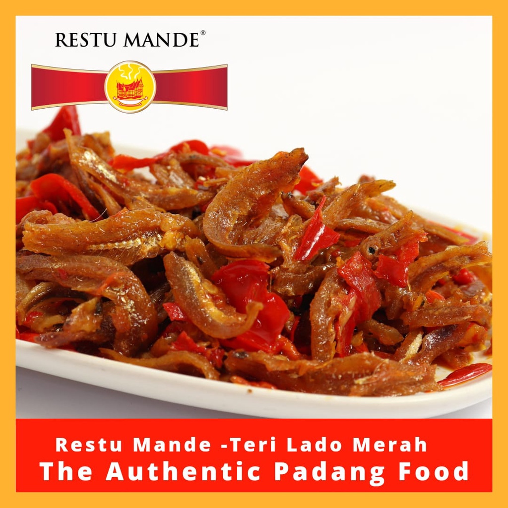 

Teri Lado Merah Restu Mande 250 gram