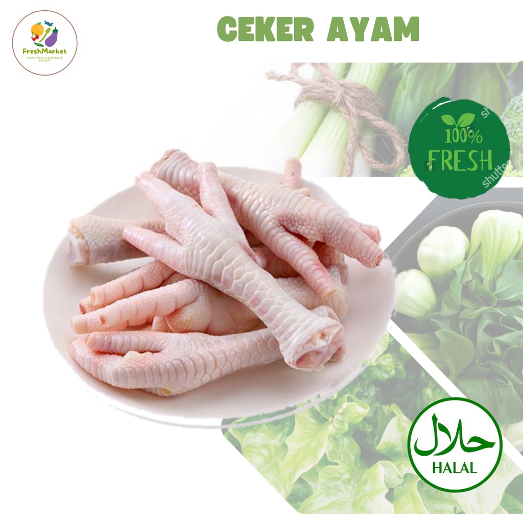 

Ceker Ayam Segar 5 Pcs Freshmarketlampung